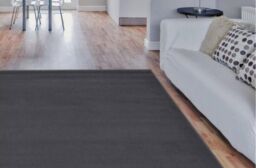 THE RUGS Maestro Collection Solid Design Rug in Black - Size: 160 cm x 230 cm - thumbnail 3