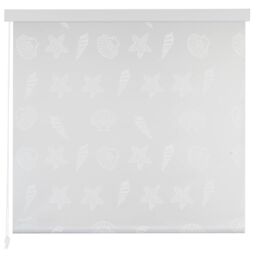 Berkfield Home Shower Roller Blind 120x240 cm Sea Star in Grey - thumbnail 2