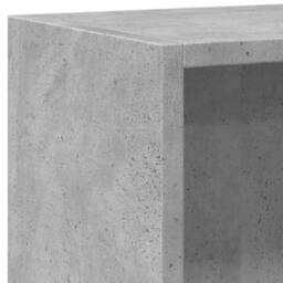 Berkfield Home Bookshelf Concrete Grey 60x24x74.5 cm Engineered Wood - thumbnail 8
