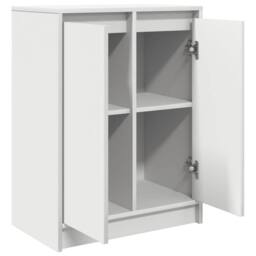 Berkfield Home Sideboard White 57x34x76 cm Engineered Wood - Size: 57 x 34 x 76 cm - thumbnail 5