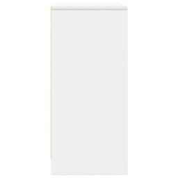 Berkfield Home Sideboard White 57x34x76 cm Engineered Wood - Size: 57 x 34 x 76 cm - thumbnail 7