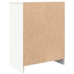 Berkfield Home Sideboard White 57x34x76 cm Engineered Wood - Size: 57 x 34 x 76 cm - thumbnail 8
