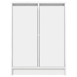 Berkfield Home Sideboard White 57x34x76 cm Engineered Wood - Size: 57 x 34 x 76 cm - thumbnail 6
