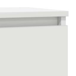 Berkfield Home Sideboard White 57x34x76 cm Engineered Wood - Size: 57 x 34 x 76 cm - thumbnail 9
