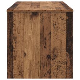 Berkfield Home Coffee Table Old wood 102 x 50 x 52.5 cm Engineered wood in Brown - thumbnail 7