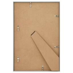 Berkfield Home Photo Frames Collage 3pcs for Table Silver 21x29.7cm MDF - Size: 21x29.7 cm - thumbnail 6