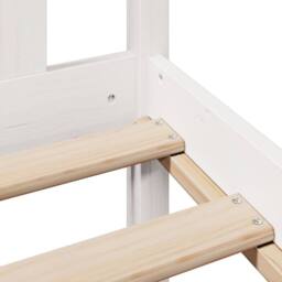 Berkfield Home Bookcase Bed without Mattress White 160x200 cm Solid Wood Pine - thumbnail 9