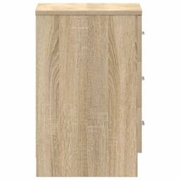 Berkfield Home Bedside Cabinets 2 pcs Sonoma Oak 38x35x56 cm Engineered Wood in Tan - Size: 38 x 35 x 56 cm - thumbnail 8