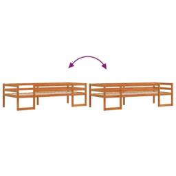 Berkfield Home Kids' Bed Frame without Mattress Wax Brown 80x200 cm - thumbnail 8