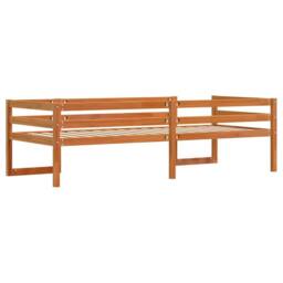 Berkfield Home Kids' Bed Frame without Mattress Wax Brown 80x200 cm - thumbnail 7