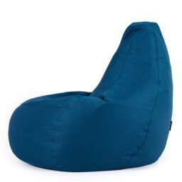 icon Recliner Indoor Outdoor Bean Bag Khaki Bean Bag Chair in Teal - thumbnail 5