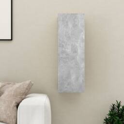 Berkfield Home TV Cabinet Concrete Grey 30.5x30x90 cm Engineered Wood - thumbnail 2