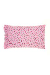Rachel Riley Strawberry Rose Duvet Cover Set in Pink - Size: Single - thumbnail 3
