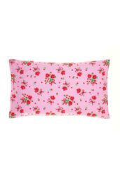 Rachel Riley Strawberry Rose Duvet Cover Set in Pink - Size: Single - thumbnail 2
