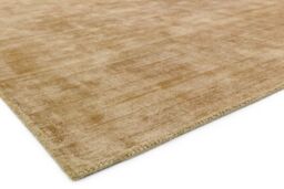 The Rug Shop UK Handmade Luxurious Modern Plain Easy To Clean Area Rug in Gold - Size: 160 cm x 230 cm - thumbnail 3