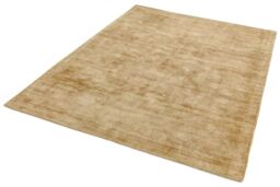 The Rug Shop UK Handmade Luxurious Modern Plain Easy To Clean Area Rug in Gold - Size: 160 cm x 230 cm - thumbnail 5