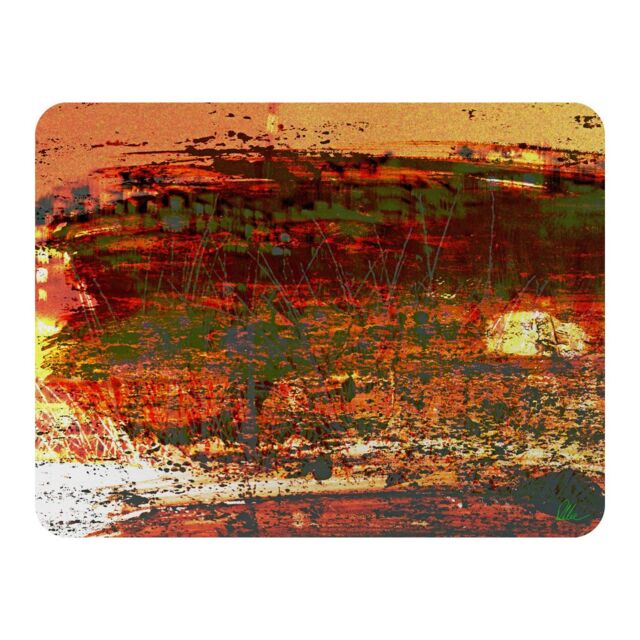 Benjamin Tate Design Red Branches Blanket in Natural - Size: 120 cm x 150 cm - image 1