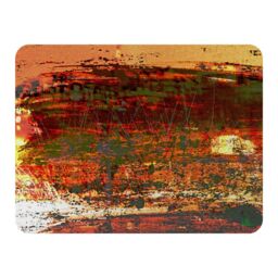 Benjamin Tate Design Red Branches Blanket in Natural - Size: 120 cm x 150 cm - thumbnail 1