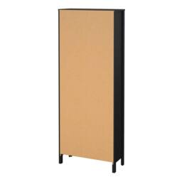 Wyld Haus Wildberry Matt Black 5 Shelf Wooden Bookcase - thumbnail 5