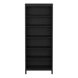 Wyld Haus Wildberry Matt Black 5 Shelf Wooden Bookcase - thumbnail 3