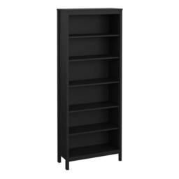Wyld Haus Wildberry Matt Black 5 Shelf Wooden Bookcase - thumbnail 2