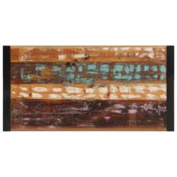 Berkfield Home Coffee Table 120x60x40 cm Solid Reclaimed Wood - Size: 120 x 60 x 40 cm - thumbnail 3