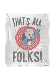 Warner Brothers Looney Tunes Officially Licensed Silky Touch Super Soft Throw Blanket 152 x 127 cm in White - thumbnail 1