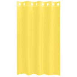 Berkfield Home Voile Curtains with Grommets 2 pcs Yellow - thumbnail 4