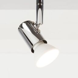 ValueLights Consul 6 Way Silver Ceiling Bar Spotlight - thumbnail 4