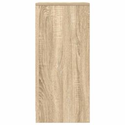 Berkfield Home Sideboard Sonoma Oak 29.5x34x76 cm Engineered Wood in Brown - thumbnail 7