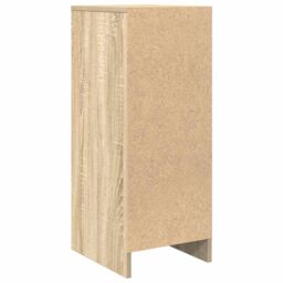 Berkfield Home Sideboard Sonoma Oak 29.5x34x76 cm Engineered Wood in Brown - thumbnail 8