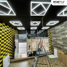 ENER-J Double Square Borderline LED Panel, 60x60 40W 4000 Lumens, 3 Years warranty, 6000K (Pack of 2) in White - thumbnail 6