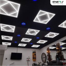 ENER-J Double Square Borderline LED Panel, 60x60 40W 4000 Lumens, 3 Years warranty, 6000K (Pack of 2) in White - thumbnail 5