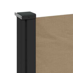 Berkfield Home Retractable Side Awning Taupe 117x300 cm - thumbnail 7