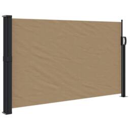 Berkfield Home Retractable Side Awning Taupe 117x300 cm - thumbnail 3