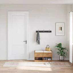 Berkfield Home Rug Washable 80x300 cm Beige Anti Slip - Size: 100 cm diameter - thumbnail 2