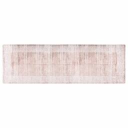 Berkfield Home Rug Washable 80x300 cm Beige Anti Slip - Size: 100 cm diameter - thumbnail 3