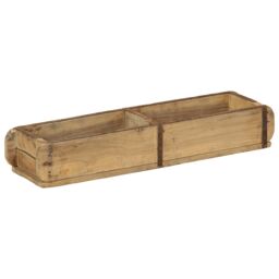 Berkfield Home Trays 4 pcs 60, 5x15x9 cm Solid Wood Reclaimed in Beige - Size: 5 x 15 x 9 cm - thumbnail 4