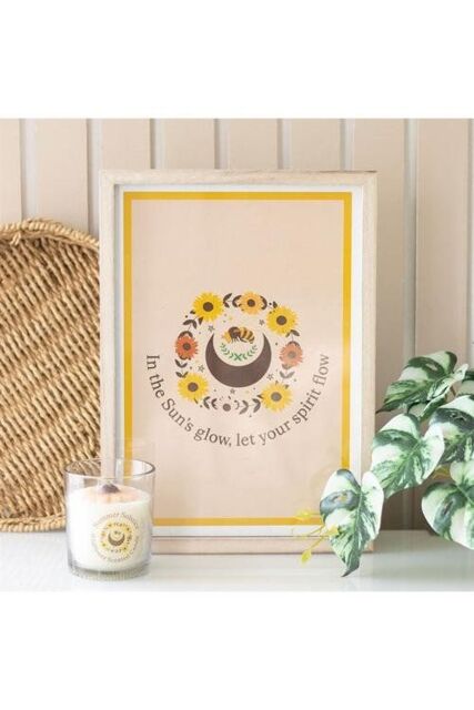 KDMD Let Your Spirit Flow Framed Wall Art Print in Cream - image 1