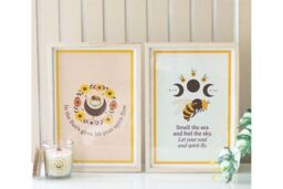 KDMD Let Your Spirit Flow Framed Wall Art Print in Cream - thumbnail 5