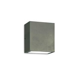 Netlighting Argo LED Outdoor Cubic Up & Down Wall Light Anthracite IP65 3000K in Black - thumbnail 1