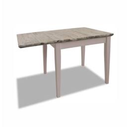 Statement Furniture Florence Square Extendable Kitchen Dining Table in Taupe - thumbnail 4