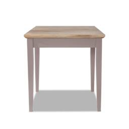 Statement Furniture Florence Square Extendable Kitchen Dining Table in Taupe - thumbnail 3