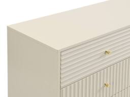 Vente-unique 6-Drawer Chest Of Drawers - Beige - LOUREO - thumbnail 7