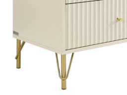 Vente-unique 6-Drawer Chest Of Drawers - Beige - LOUREO - thumbnail 9