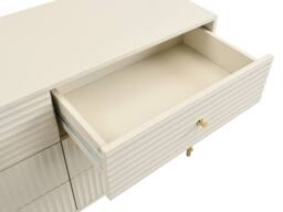 Vente-unique 6-Drawer Chest Of Drawers - Beige - LOUREO - thumbnail 8