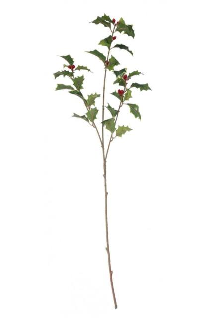 KDMD 63cm Green Holly Spray 3 Pack Christmas Ornament - image 1
