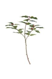 KDMD 63cm Green Holly Spray 3 Pack Christmas Ornament - thumbnail 2
