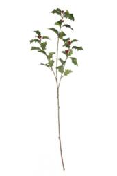KDMD 63cm Green Holly Spray 3 Pack Christmas Ornament - thumbnail 6