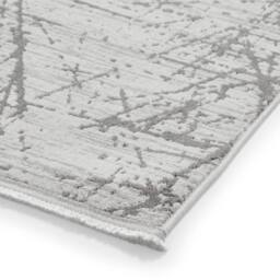 The Rug Shop UK Grey Modern Abstract Easy To Clean 7mm Area Rug - Size: 200 cm x 290 cm - thumbnail 7